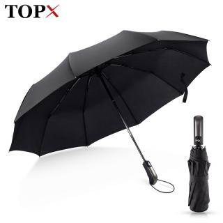 Wind Resistant Folding Automatic Umbrella Rain Women Auto Luxury Big W_1